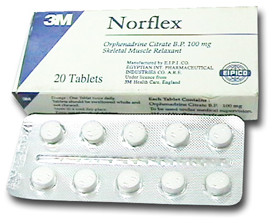 Norflex Indicated For Relief Of Painful Conditions Of The Musculo Skeletal System