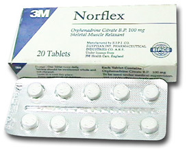 Norflex Indicated For Relief Of Painful Conditions Of The Musculo Skeletal System Norflex Indicated For Relief Of Painful Conditions Of The Musculo Skeletal System
