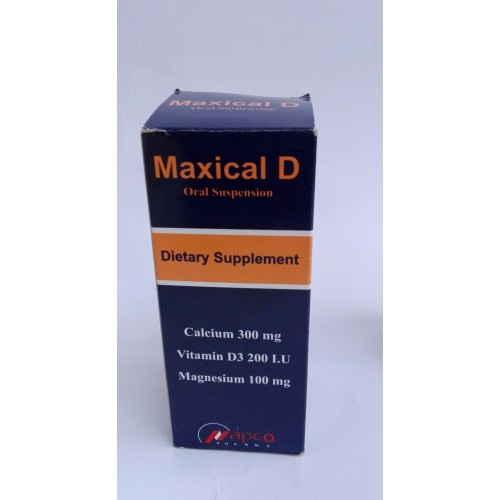 Maxical D Dietary Supplement For Calcium And Vitamin D3 And
