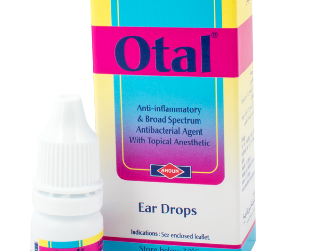 Otal ear drops for otitis externa