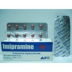 Imipramine for the relief of symptoms of depression